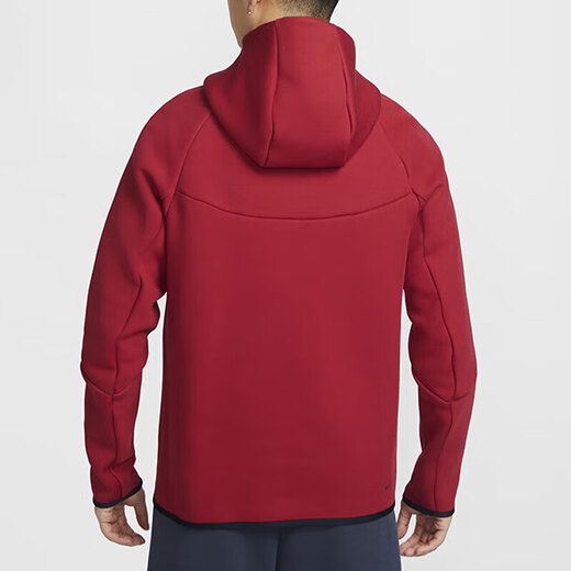 耐克（NIKE）外套男装2025春季新款健身训练运动服连帽防风休闲夹克 HV0950-687本命年红色 2XL