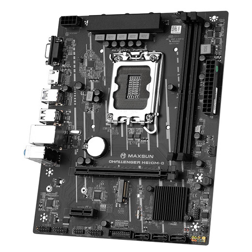 Mingxuan Challenger H610m/B760m mit der 12. Generation I3 12100/12100F I5-12600KF Board U Set Mingxuan Challenger H610m-D D4 I3 12100F New Loose Film