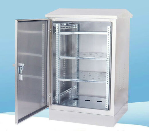 Yue Changsheng outdoor stainless steel waterproof distribution box floor cabinet outdoor network cabinet rainproof weak current box monitoring waterproof box 6 1000*600*600