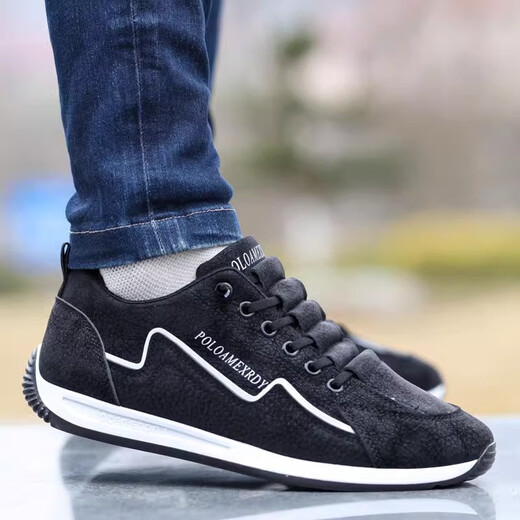 Old Beijing cloth shoes canvas shoes men's work shoes lightweight breathable casual driving classic board shoes men's shoes blue cloth 9902 43