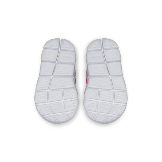 Nike (Nike) Caterpillar oficial para niños y niñas Dynamo Free Baby and Children Fácil de poner y quitar los zapatos deportivos CI1188 686 Medium blando polvo/polvo transparente/platino/plata metálica 27