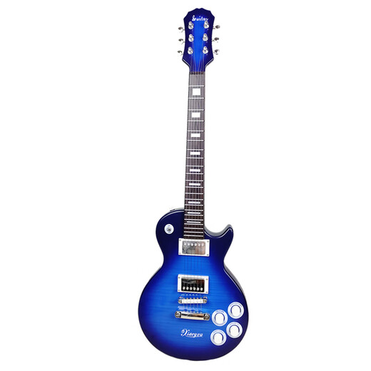 Zi Jiafu joue de la simulation de guitare électrique basse pour enfants débutants toys ukulélé garçons et filles rock performance accessoires