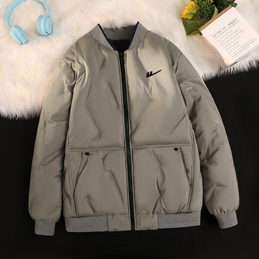 Huili-Baumwollmantel Herren Winter Baumwollmantel Herren Brotmantel Langarm Wärme verdickte Jacke Cotton Jacke Top LG-HL-A347-9898-3-Black 4xl (Empfohlen 160-180jin [Jin gleich 0,5 kg]))