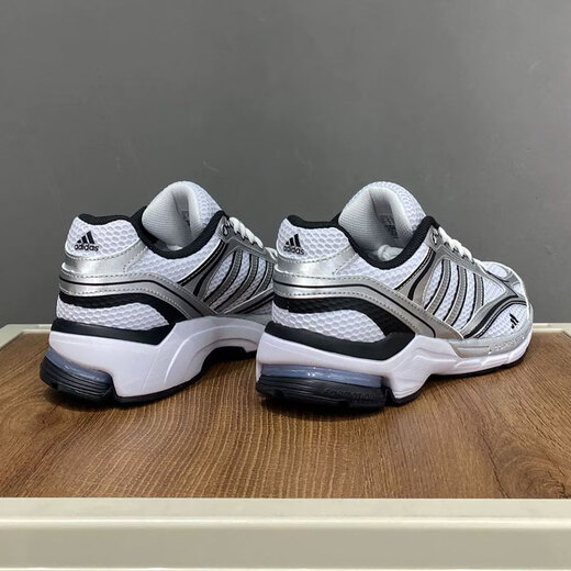阿迪达斯 （adidas）男鞋夏季新款SPIRITAIN 2000复古老爹鞋运动跑步鞋休闲鞋 JQ1502白色金属银 41