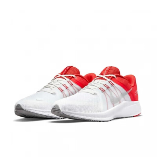 耐克（NIKE）运动鞋男鞋 夏季新款QUEST 4跑步鞋网面透气减震时尚低帮休闲鞋 DA1105-100/探索者4代 42.5