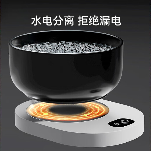 欧曼丽莎恒温猫咪饮水机宠物加热水碗酸奶机喝水恒温水碗加热猫碗狗喝水器 一档白碗800ml(通过质检)大碗