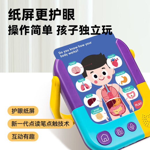 莎林saalin英语早教机220高频词闪卡 儿童玩具英文单词卡片学习机