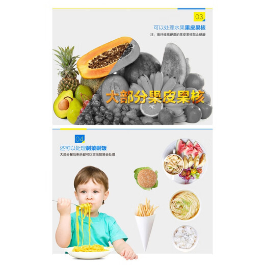 ISE original garbage disposer food grinder E300 E200 national top version