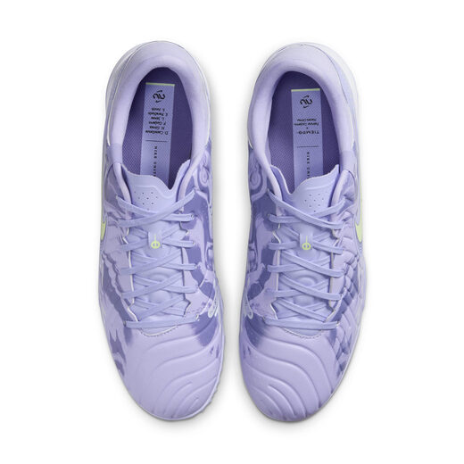 
Nike (NIKE) official legend series TIEMPO LEGEND 10 TF men's football shoes HF1591 500 agate purple/slight yellow green 40.5