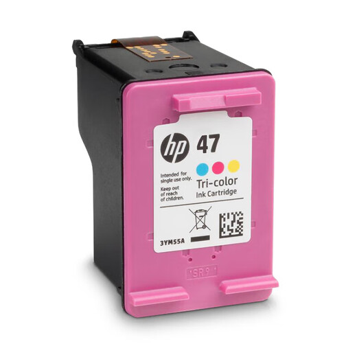 惠普（HP）47墨盒 原装墨盒 适用4825/4826/4828/4829/4877/4928/4977打印机 47墨盒彩色单只(约700页)