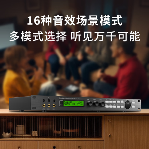 Melody X5 pre-reverberator pre-effector ktv home professional karaoke feedback suppressor equalizer fever audio processor performance wireless microphone mixer X5 deluxe version effector