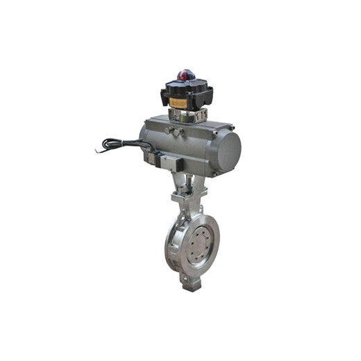 XMSJ Pneumatic Schmetterlingsventil, Kohlenstoffstahlstahl aus Edelstahl, Flanschklemme, D643/673H/W-10c/P, Hart- und Weichsieg