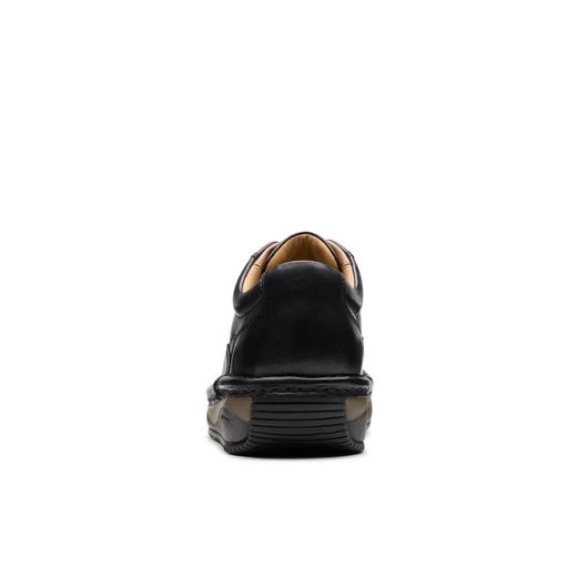 Clarks Qile air cushion king series men's shoes new soft and breathable business casual commuter lovable leather shoes daddy shoes black 261798387 42