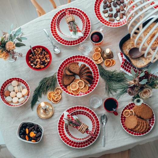 ARABIA 1873 Finland National Pavilion Retro Blue 24-Hour Mug Ceramic Coffee Cup Nordic Tableware 24-Hour Series Red Mug