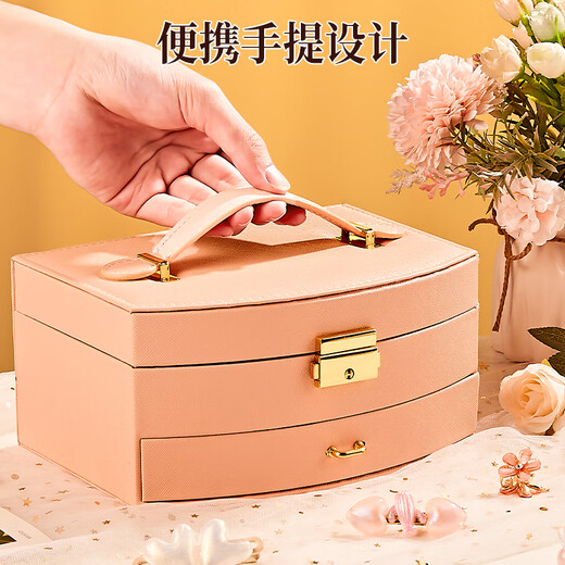 Miaobeile Children's Hair Accessories Luxury Boad Box House Toys Girls Hair Ring Coil Clip Clip Accessoires Filles Cadeau d'anniversaire