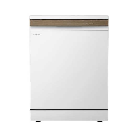 TOSHIBA White Jade dishwasher, embedded 15-16 sets of household four-star disinfection storage large capacity variable frequency dual-pump thermal drying independent automatic integrated dishwasher 16 sets White Jade A50Pro can be single disinfection + satellite spray arm