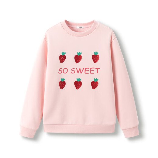 巴拉巴拉童装儿童长袖卫衣女童加绒保暖秋冬装休闲上衣潮208424121212