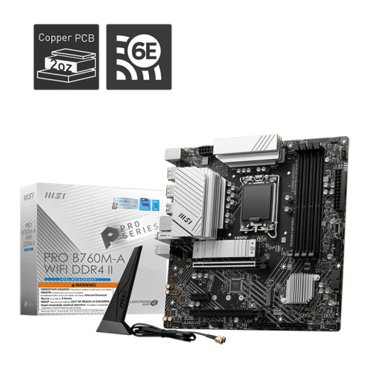 MSI B660M B760M Z790 B660 Mortar Mortar Blasting Bomb WiFi Z690 Blade Titanium Desktop Computer Motherboard E-sports Game Motherboard MSI B760M-A WIFI DDR4 II