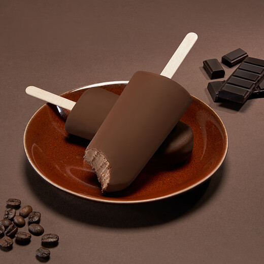 Yili helado Qixuanxuan Linglong Nuevos productos de café amargo Big Pudding Milk Piece helado Popsicles Bebida fría Total de 19 piezas + 4 cajas (1473g)