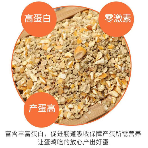 Factory direct sales 80 Jin Jin equals 0.5 kg layer hen feed for hens, egg laying broiler fattening pellets, full price nesting breeding special 10 Jin Jin equals 0.5 kg layer hen feed