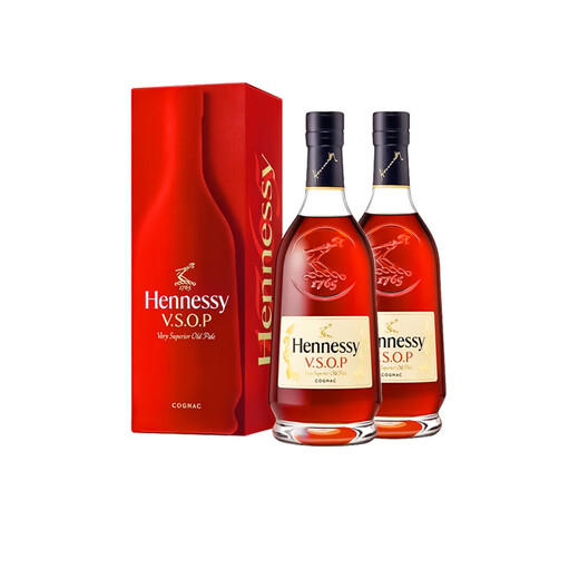 Hennessy VSOP aus Frankreich Cognac Alkohol ausländischer Alkohol gegen 700 ml 2 Flaschen importiert