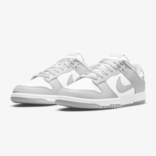 
Nike (NIKE) men's shoes 2025 summer new Duck Low comfortable low top sports retro casual shoes trendy DD1391-103/white gray 45