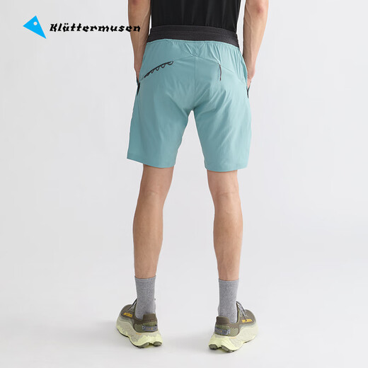 KLATTERMUSEN攀山鼠15563M针奈尔男款短裤-Nal Shorts M's 681/Mineral Blue（矿物蓝） S