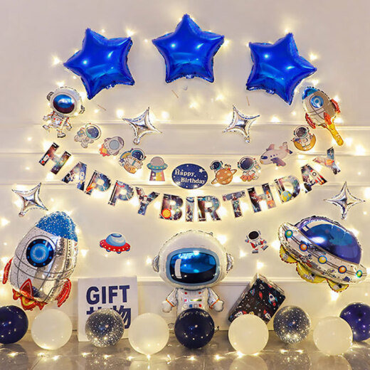 
Children's birthday balloon set birthday decoration balloon baby's one-year-old party scene props boys and girls birthday set KT cat XT9928[A1-4-1]