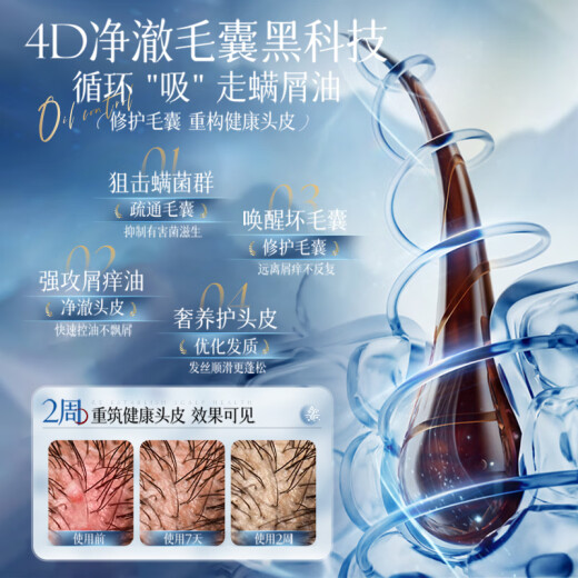 Coreano Selenio de grano Disulfuro Control de aceite Anti-Dandruff SHAMPOO No. 1, Fluffy Anti-Ict Laving Cream Folicle Folicle Folicion para hombres y mujeres