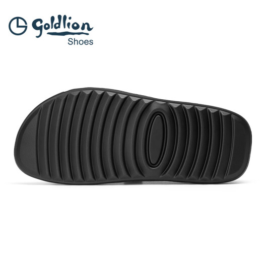 Goldlion Herrenschuhe 2025 neue Sommersandalen für den Outdoor -Kleidung für Herren trendige Gelegenheitsschuppen G596520055AAF Black 39