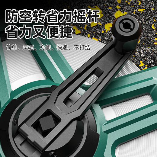 Shengda tape measure fiber ruler 100 meters rack type PVC fiberglass tape measure disc type tape measure engineering measurement tape