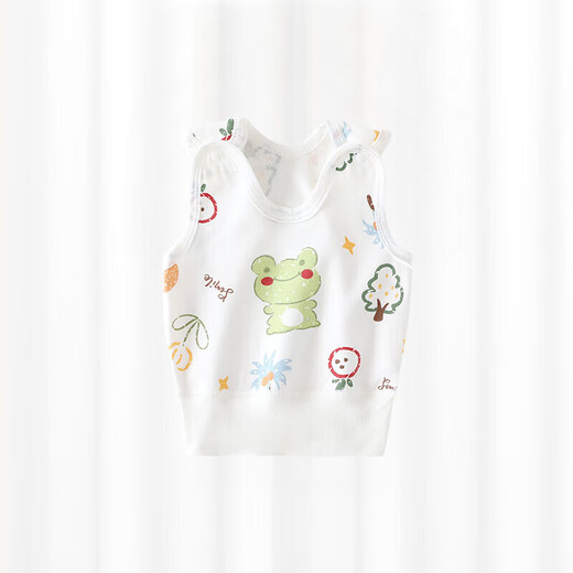 
[Belleyi vest] Baby vest in spring, autumn and winter, wear warm children's cotton baby vest with close-fitting vest Beige #6217 80 80