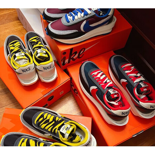 耐克（NIKE）Sacai Undercover高桥盾联名跑鞋 DJ4877-001-300-600 黑蓝红 DJ4877-300  40