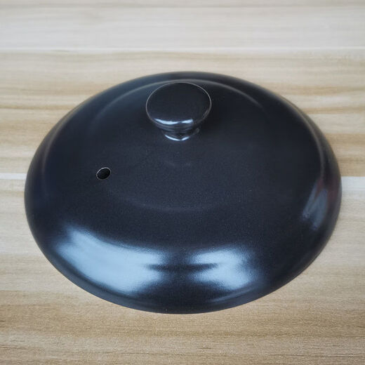 FancyChic [1396 pièces vers l'intérieur] Casserole en céramique générale accessoires accessoires de ménage noir