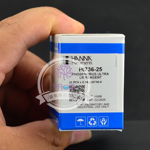 XMSJ Customized Hana Egg Maschine HI736 Meerwasser 774 Nachweis PO4 Testreagenz 772 kH Calcium No3 Magnesium Wasserqualitätstester Neue HI774 Test P04 enthält 35 Mal