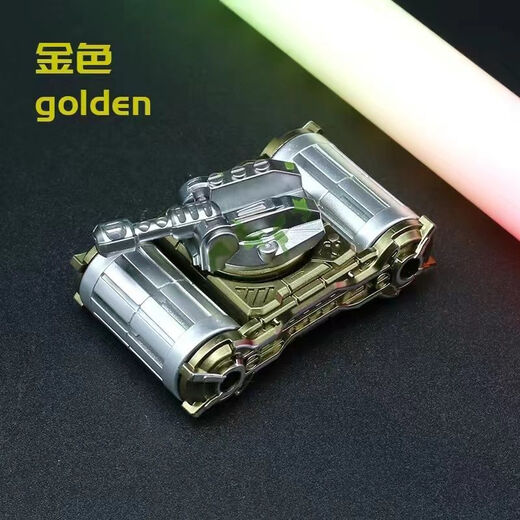 Senkaido's new product, children's creative mecha tank fingertip gyros transformed into human decompression artifact to reduce pressure (mixed color) cool tank fingertip gyros [2 pieces with