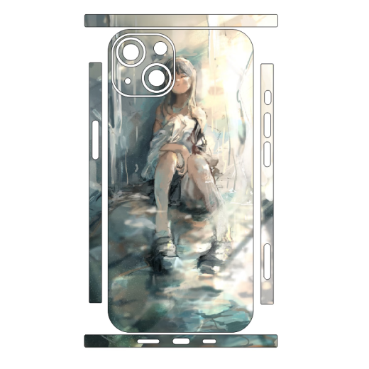 CANGMING adecuado para la película de cuerpo de marco iPhone12 Sticulante de cuerpo completo Apple 13Promax Back Film Back Film Cambio de color de dibujos animados personalizados 13792 [Compre uno gratis] (dos paquetes) iPhone13 mini