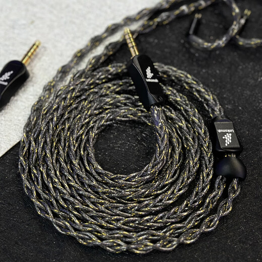 线艺匠黑蠍子（金尾）平衡线耳机升级线 舒尔846二代/AONIC5 2.5mm 直型平衡头