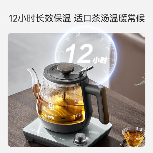 SUPOR health pot tea kettle aerospace grade pure titanium high temperature extraction tea steam spray tea kettle kettle electric kettle office home SW-10C03