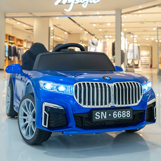 Liebe Kinder, Säuglinge und Kinder Elektroauto Allrad 1-3 Jahre alte Fernbedienung Auto Männlich und weibliches Baby-Ladung Kinder Spielzeugauto können in Menschen Supreme Baked Silver [Dual Drive + Ledersitz] Bluetooth Fernbedienung + selbstfahrende + App + Swing + Pull Rod sitzen
