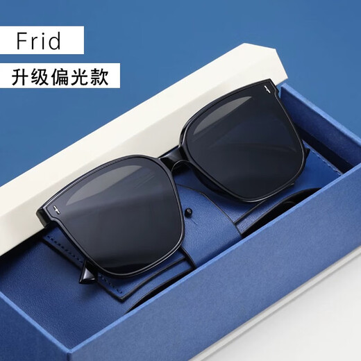 2025 Nuevas gafas de sol para mujeres con gafas de alta gama de alta gama hombres de moda que conducen protección solar y gafas de sol de celebridades ultravioletas de la cara grande