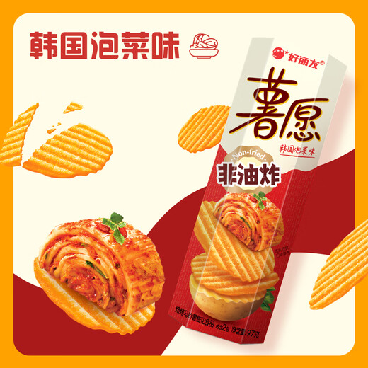 好丽友（orion）薯愿全家福1.012kg共10罐 休闲零食组合