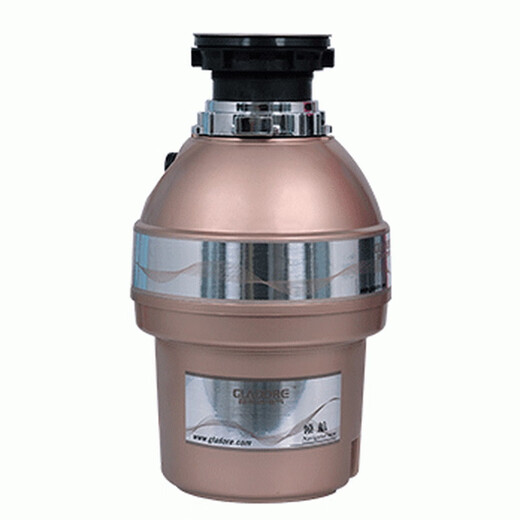 Gladda American kitchen wet garbage disposer household food sink kitchen waste shredder rose white