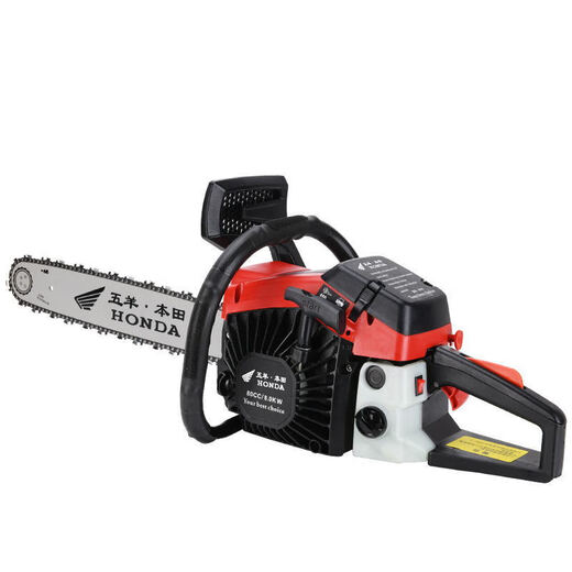 Wuyang Honda chain saw logging saw imported quality four-stroke pure gasoline easy-start professional logging feller high-horsepower chain saw four-stroke pure gasoline 20 inches comes with 3 imported chains