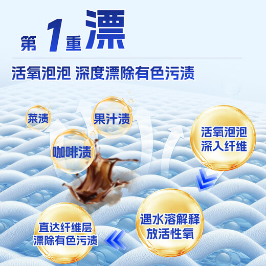 Kobayashi Yasuo school uniform net 260g powerful yellow and stain removal cleaning agent explosive salt laundry cleaning artifact soaking powder