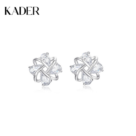 Catiro Lucky Windmill Earrings 925 Silver Earrings Design Gifts for Wife and Girlfriend 925 Silver Lucky Windmill Earrings