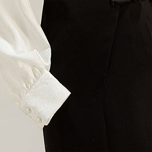 Sibaishe new Chinese shirt 2026 spring new women's simple temperament lapel single-breasted shirt