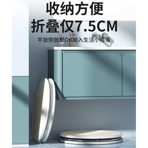 MAILE KID儿童游泳桶婴儿0-3岁洗澡桶透明泡澡桶可折叠可视浴桶宝宝游泳池
