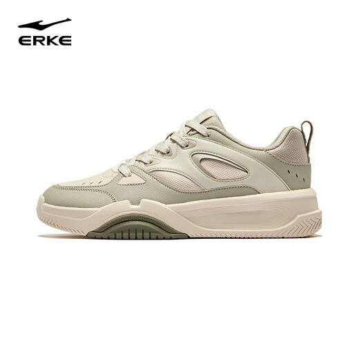 Hongxing Erke Herren Sommer Neue Outdoor-Herrenschuhe gespleißte kontrastierende Farbe dicker Sohle erhöhter Anti-Rutsch-Freizeitschuhe für Männertausendschichten