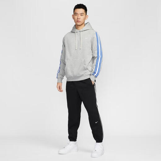Nike (Nike) Pantalones casuales transpirables y cómodos de los hombres más pantalones de baloncesto de vellón Pantalones de chándal de moda